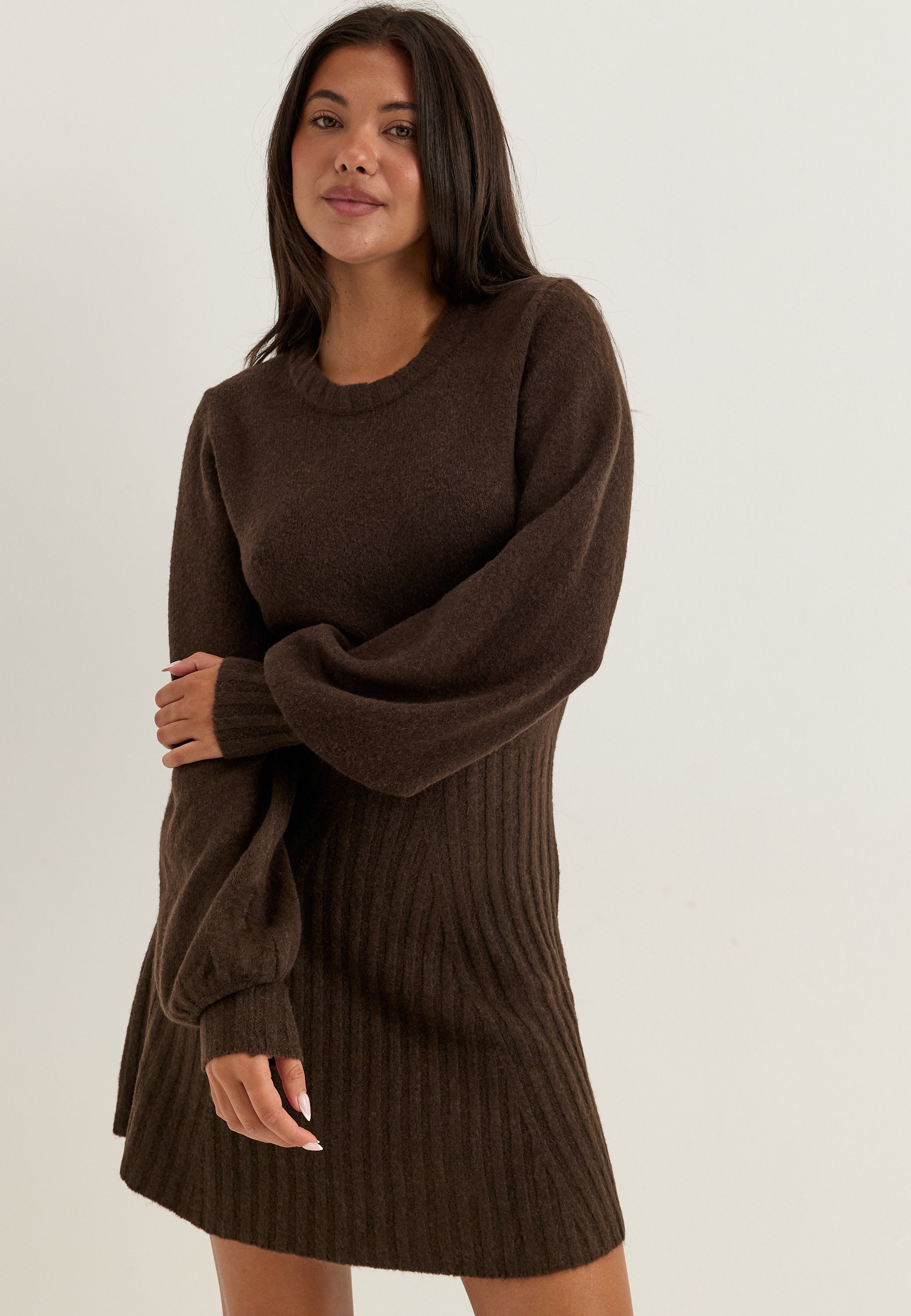 BUBBLEROOM Knitted Short Dress