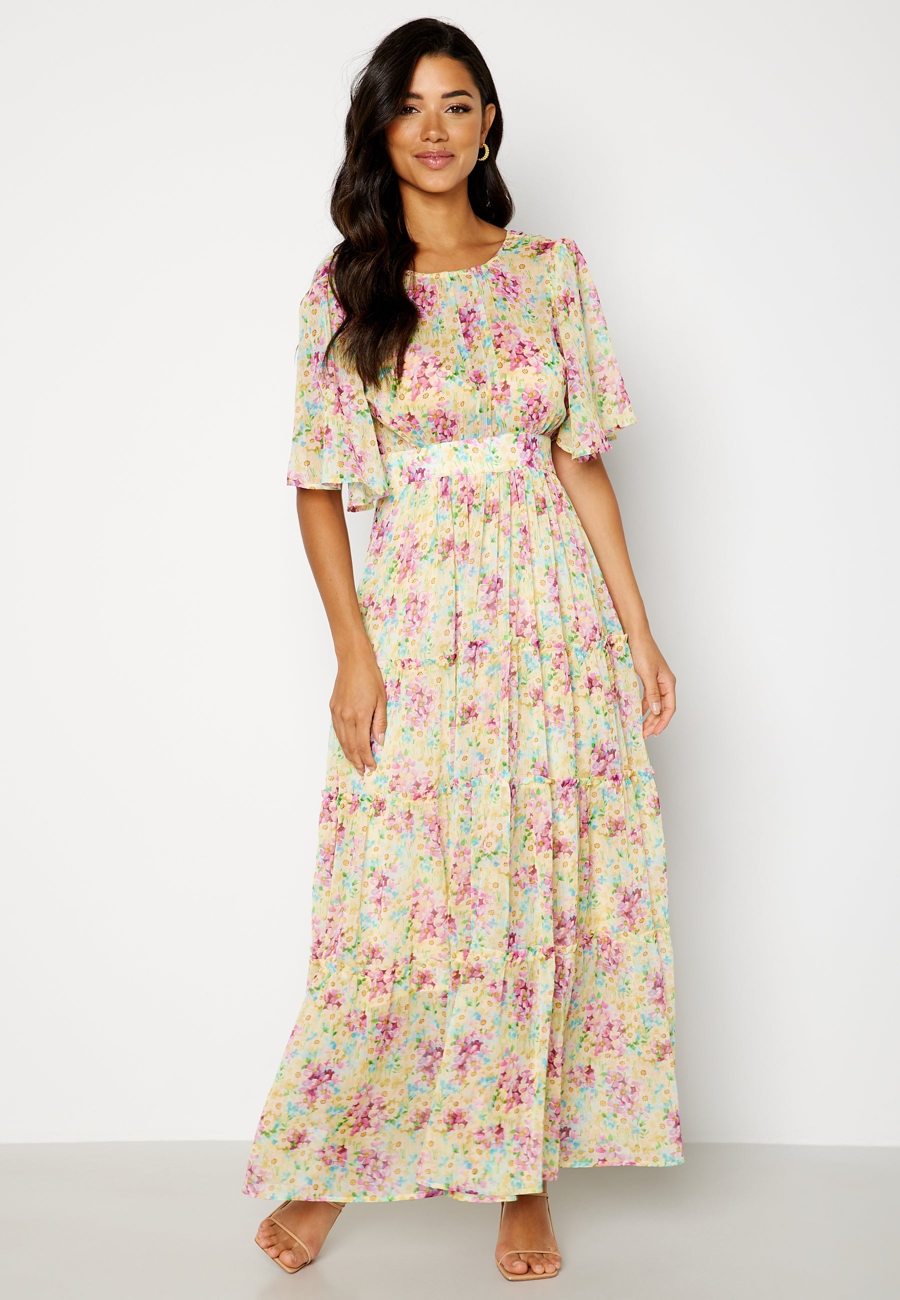 byTiMo Chiffon Open Back Dress