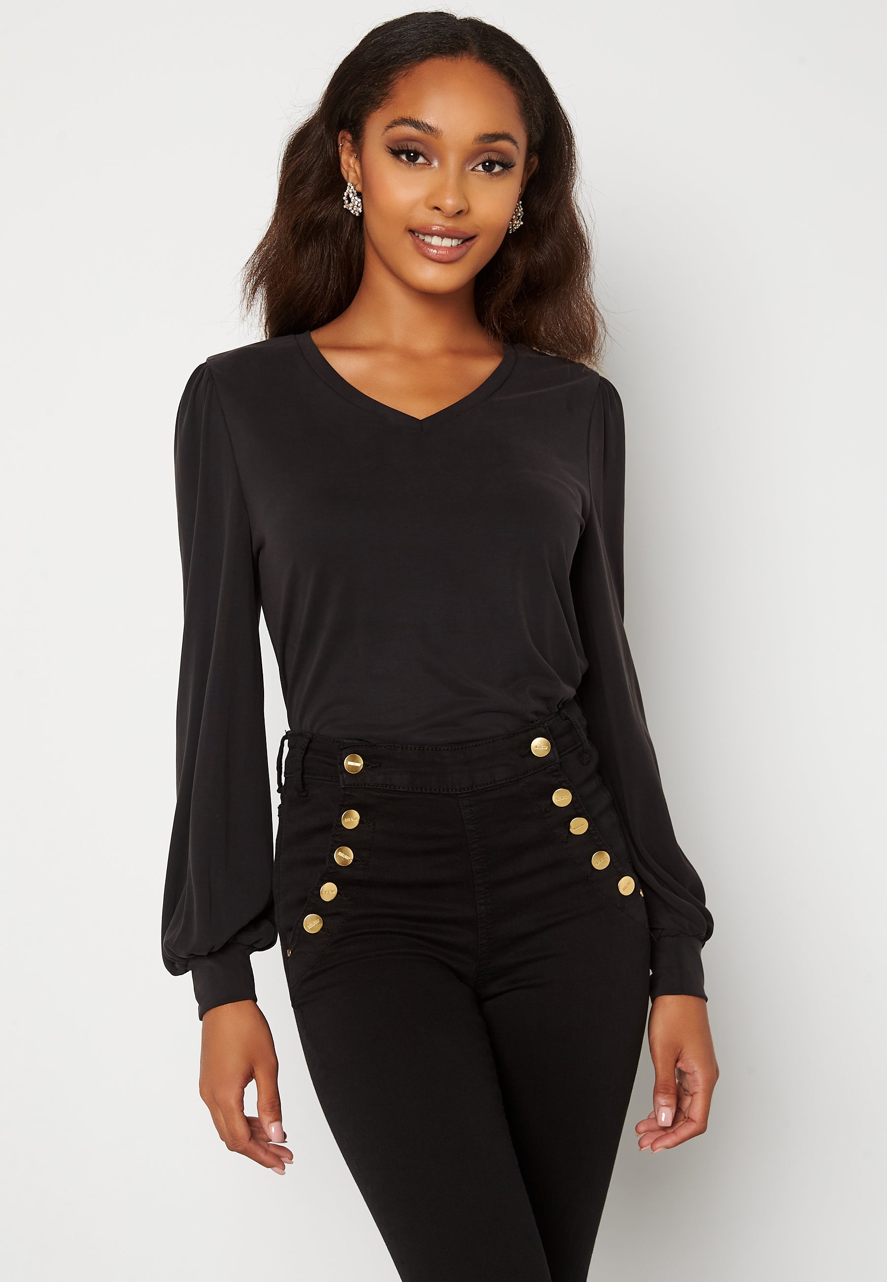 Object Collectors Item Annie L/S V-Neck Top