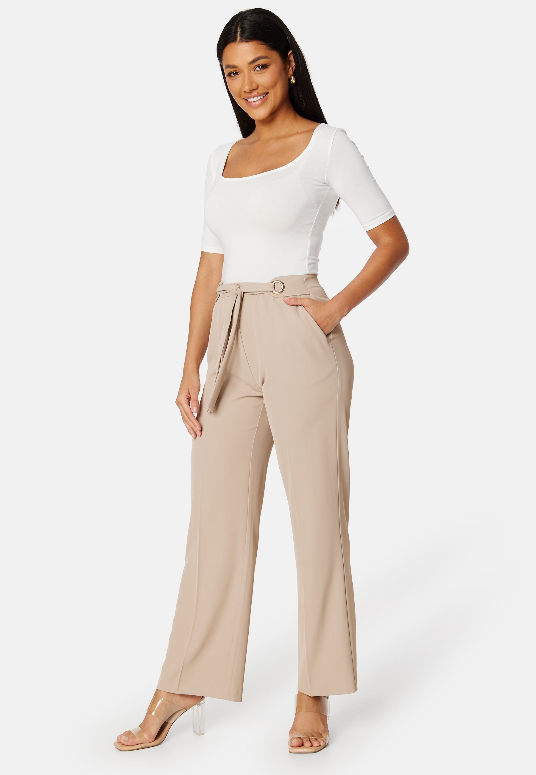 BUBBLEROOM Debra Wide Pants