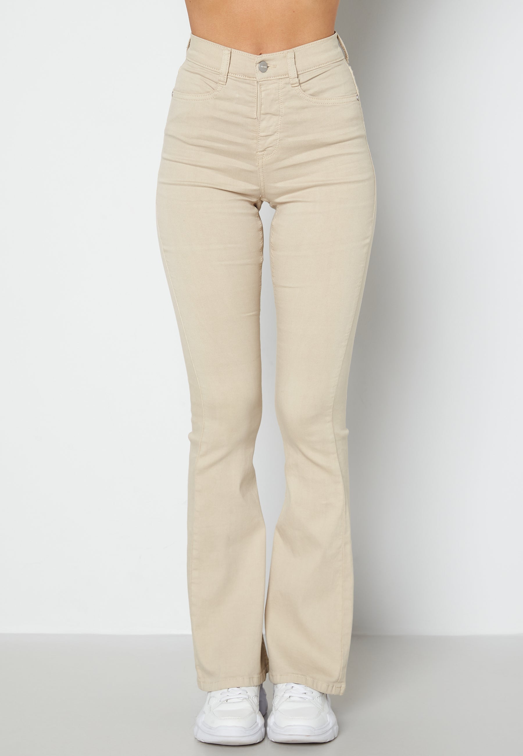 BUBBLEROOM Tove High Waist Flared Superstretch