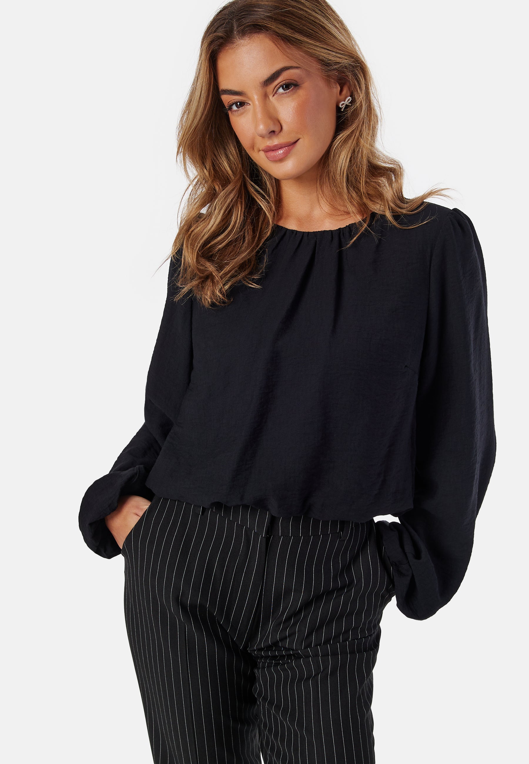BUBBLEROOM Bubble Hem Blouse