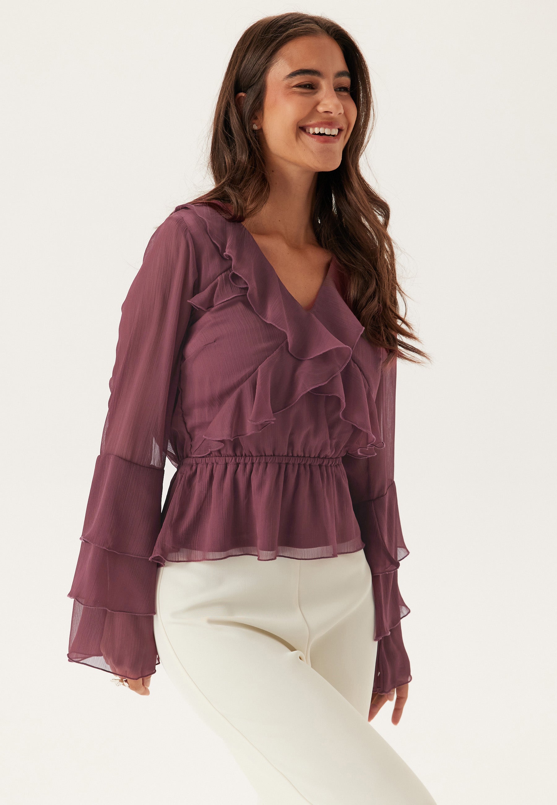 BUBBLEROOM Flounce Blouse