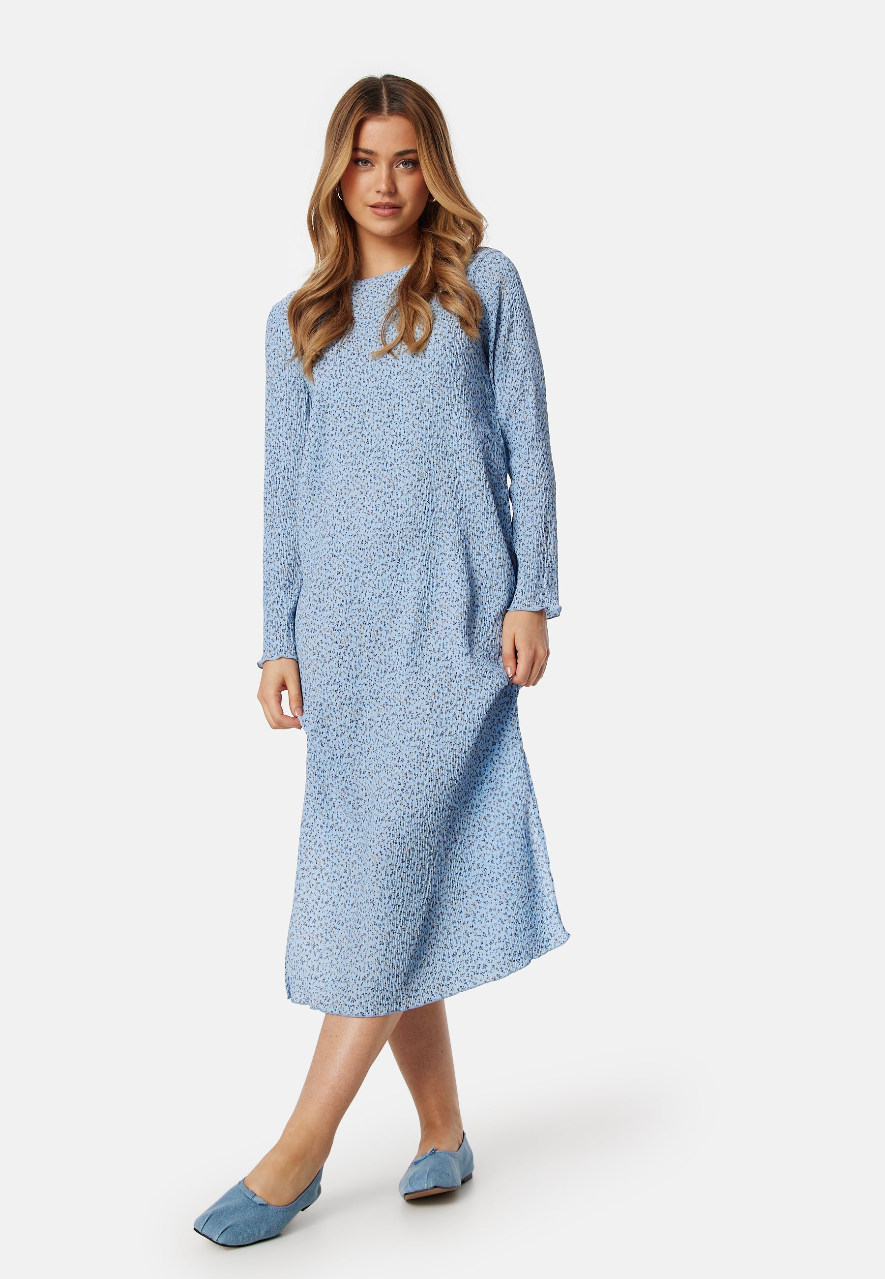 ONLY Onlmolly L/S Plisse Dress