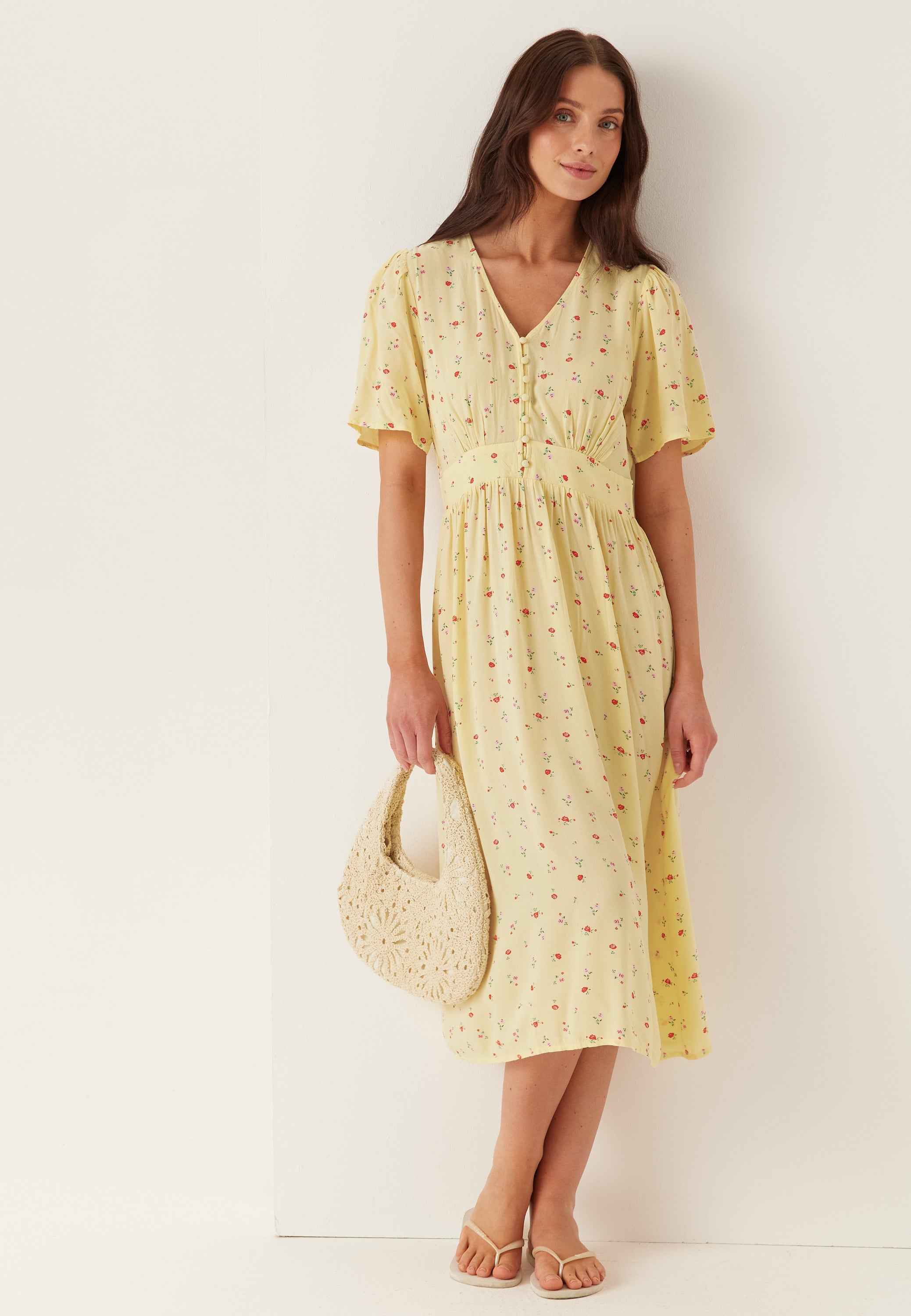 Pieces Tala SS Midi Dress