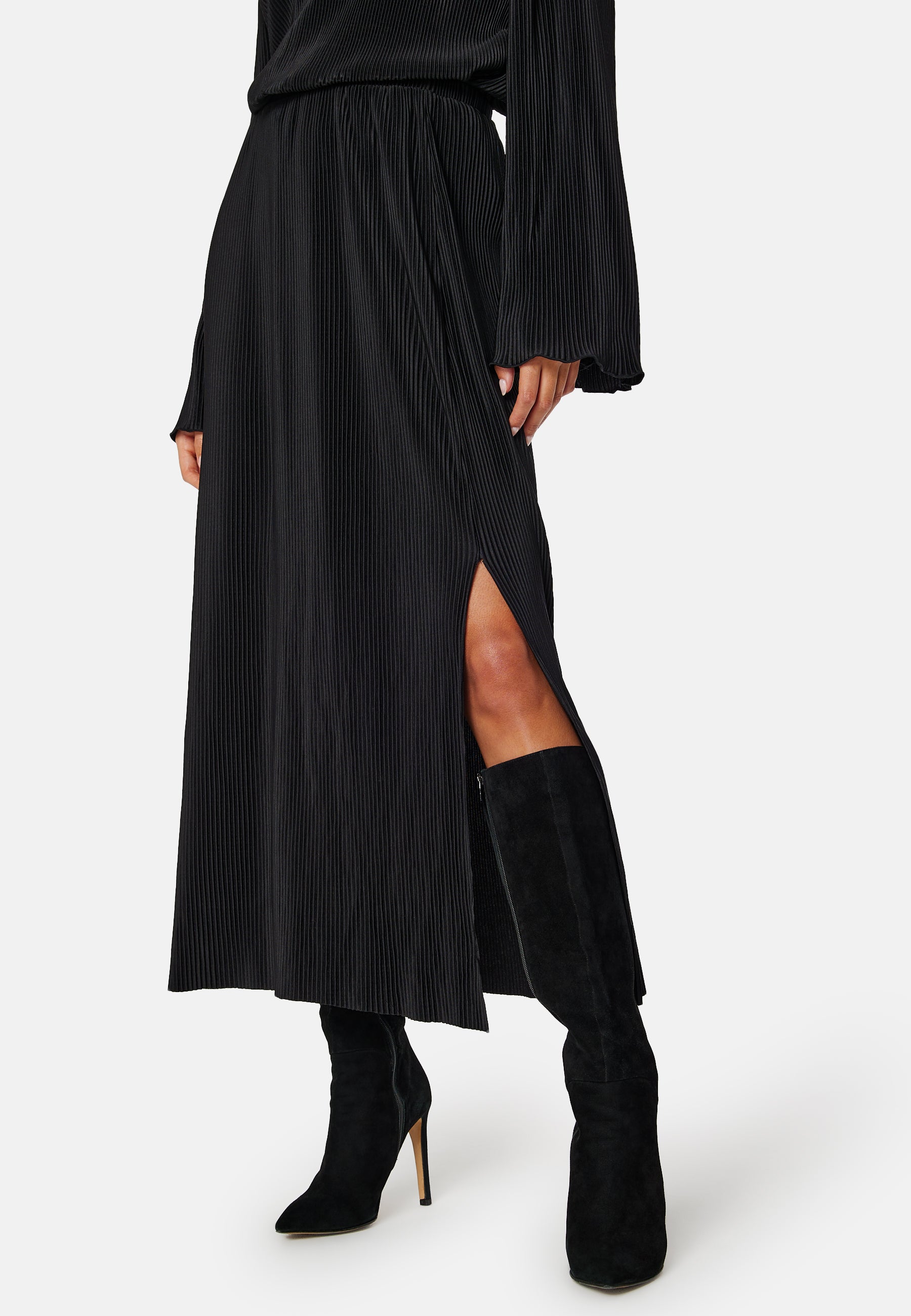 Pieces Osta High Waist Ankle Skirt