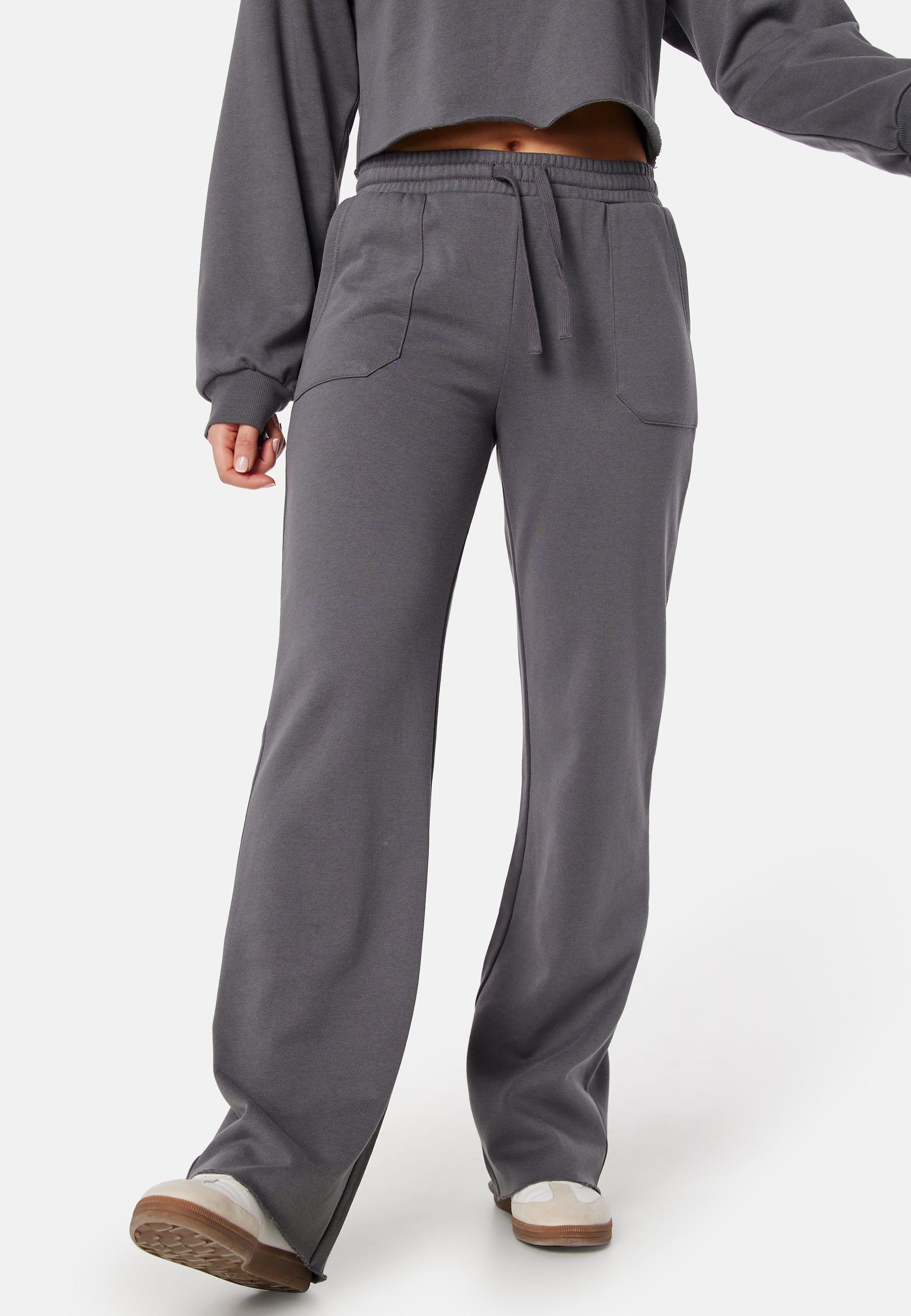 BUBBLEROOM Straight Fit Trousers