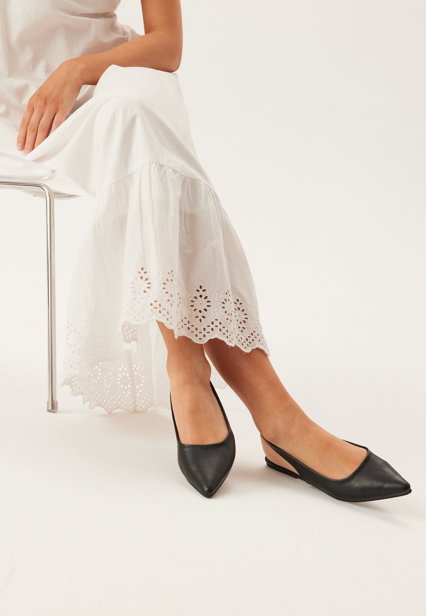 ONLY Onlaura-2 Pu Slingback Ballari