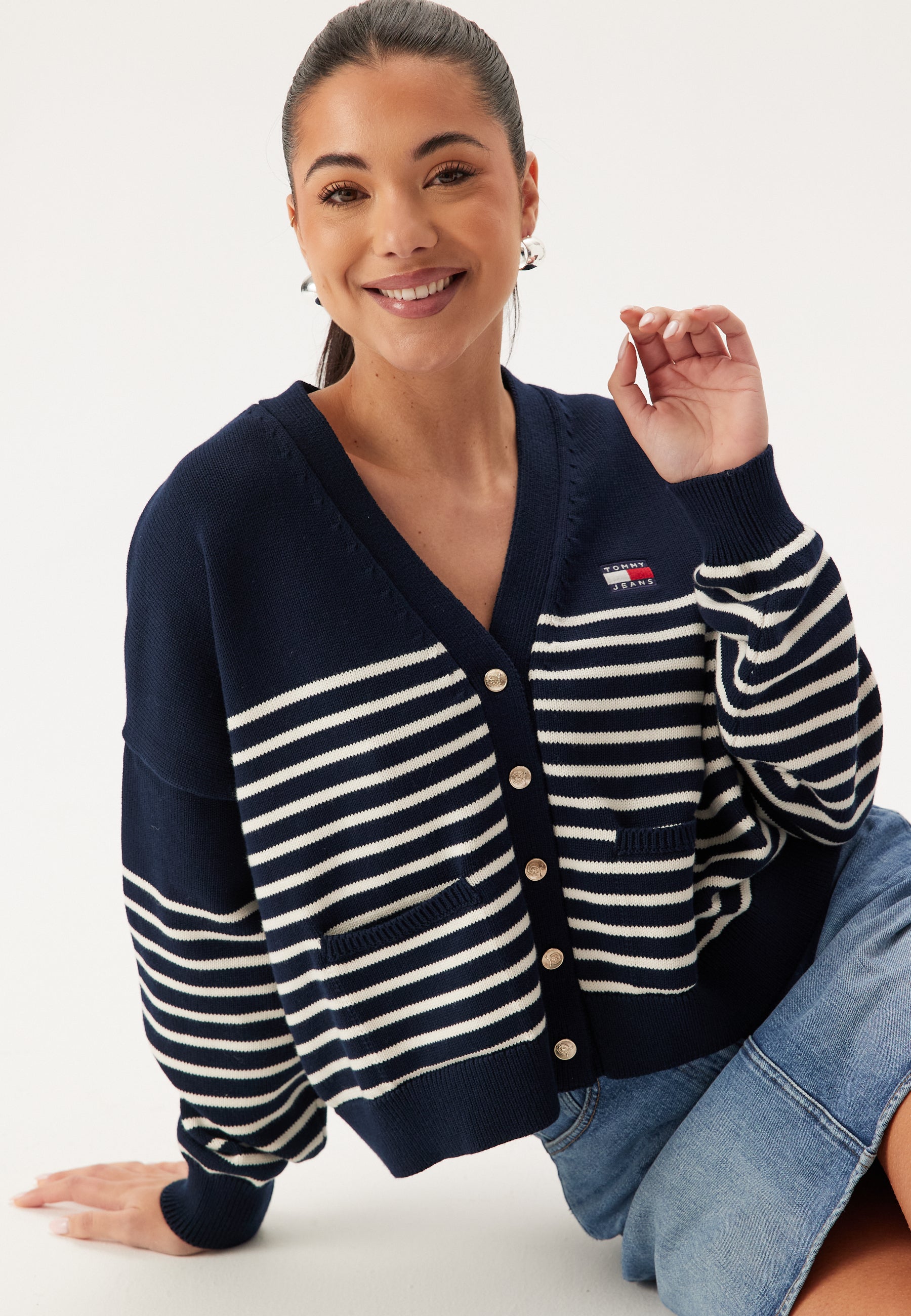 TOMMY JEANS Tjw Cable Cardigan