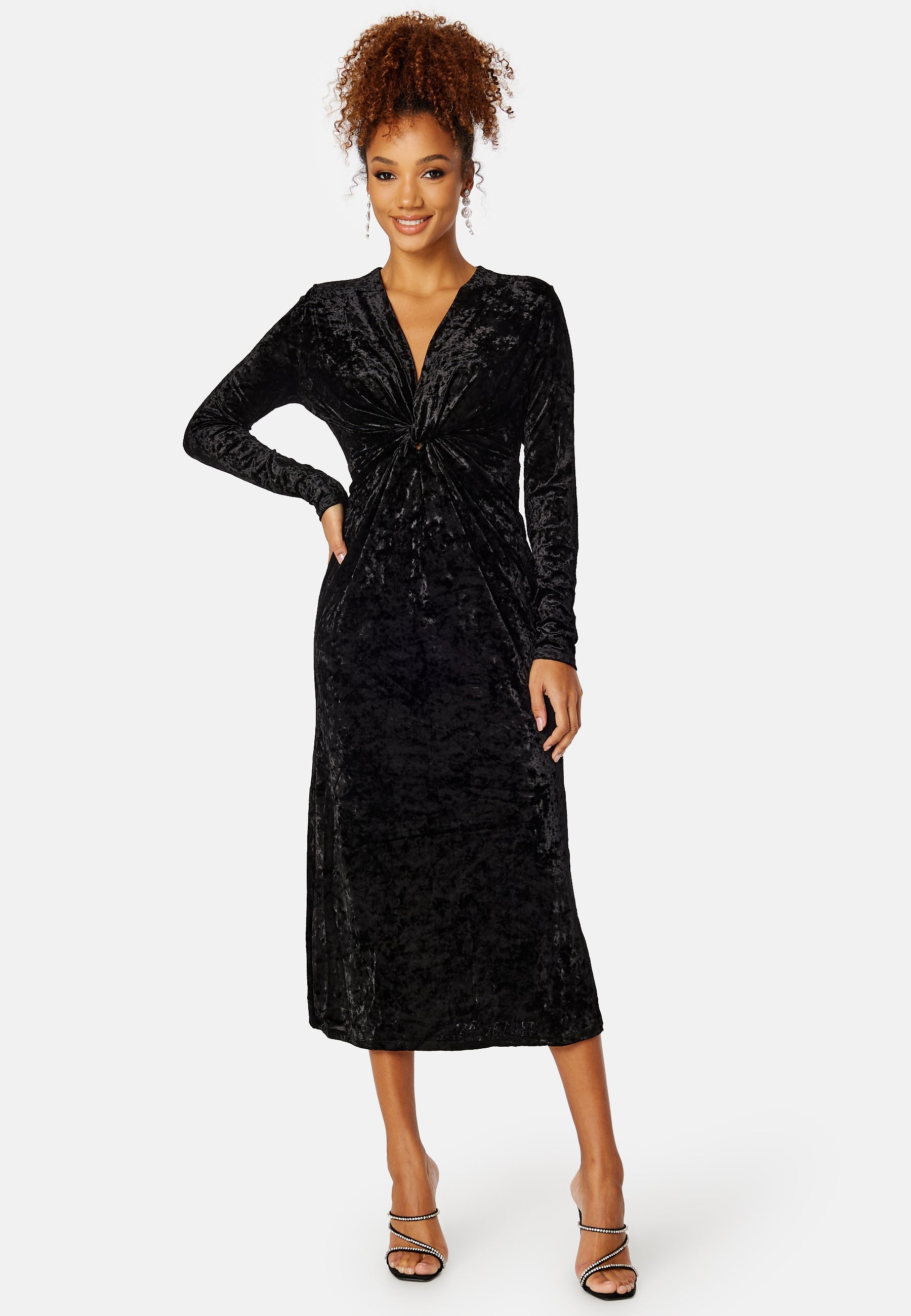 Object Collectors Item Shera L/S Midi Dress