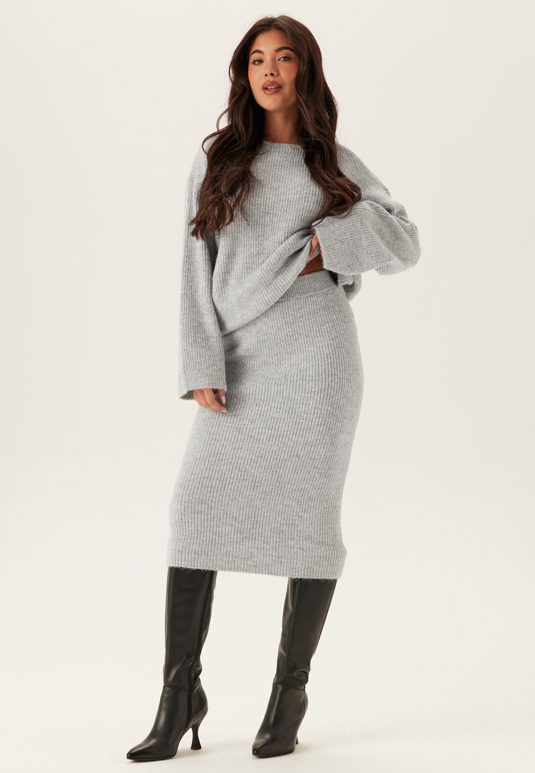 VILA Viretta Pencil Knit Skirt