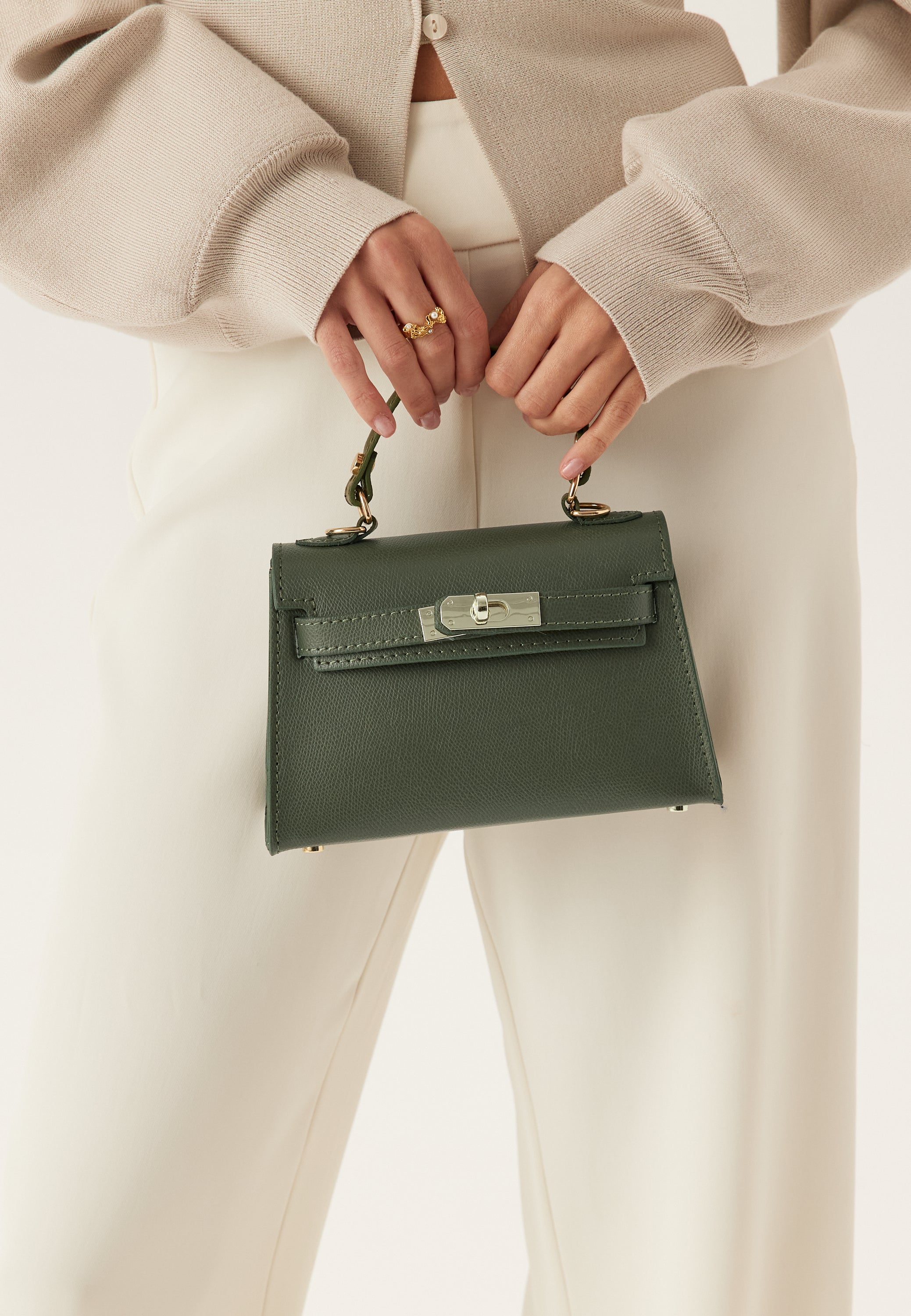 Latalia Trento Leather Handbag
