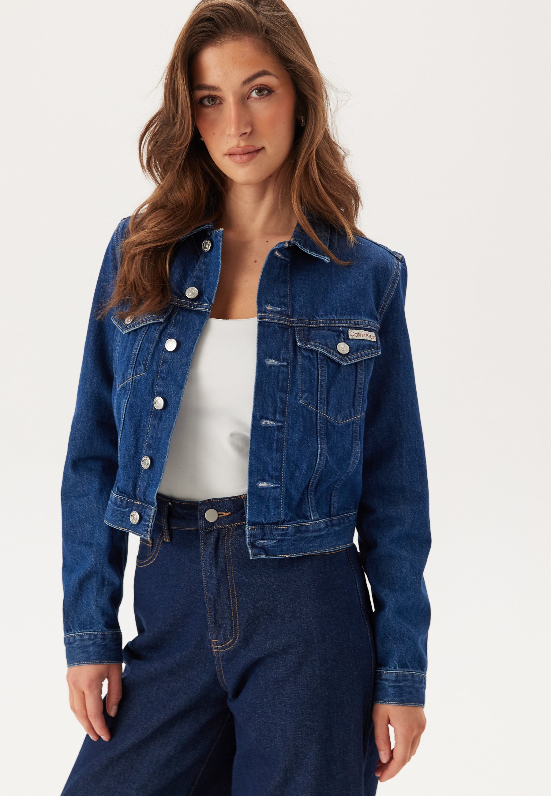 Calvin Klein Jeans Cropped 90's Denim Trucker