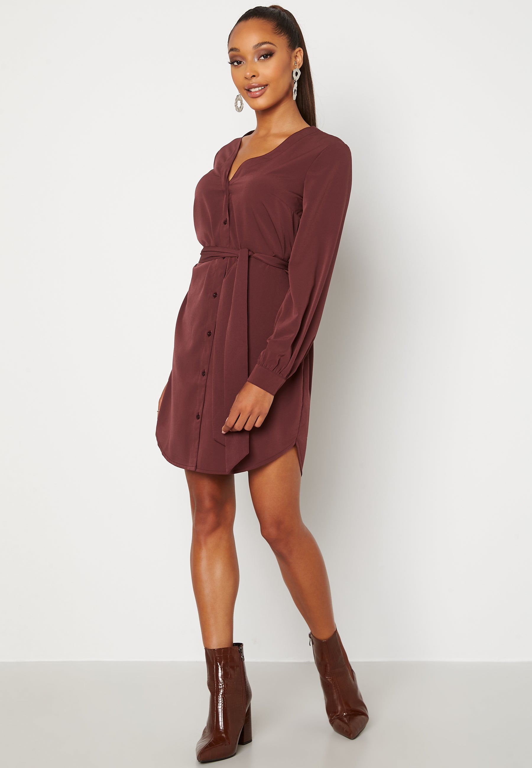 BUBBLEROOM Fenne shirt dress