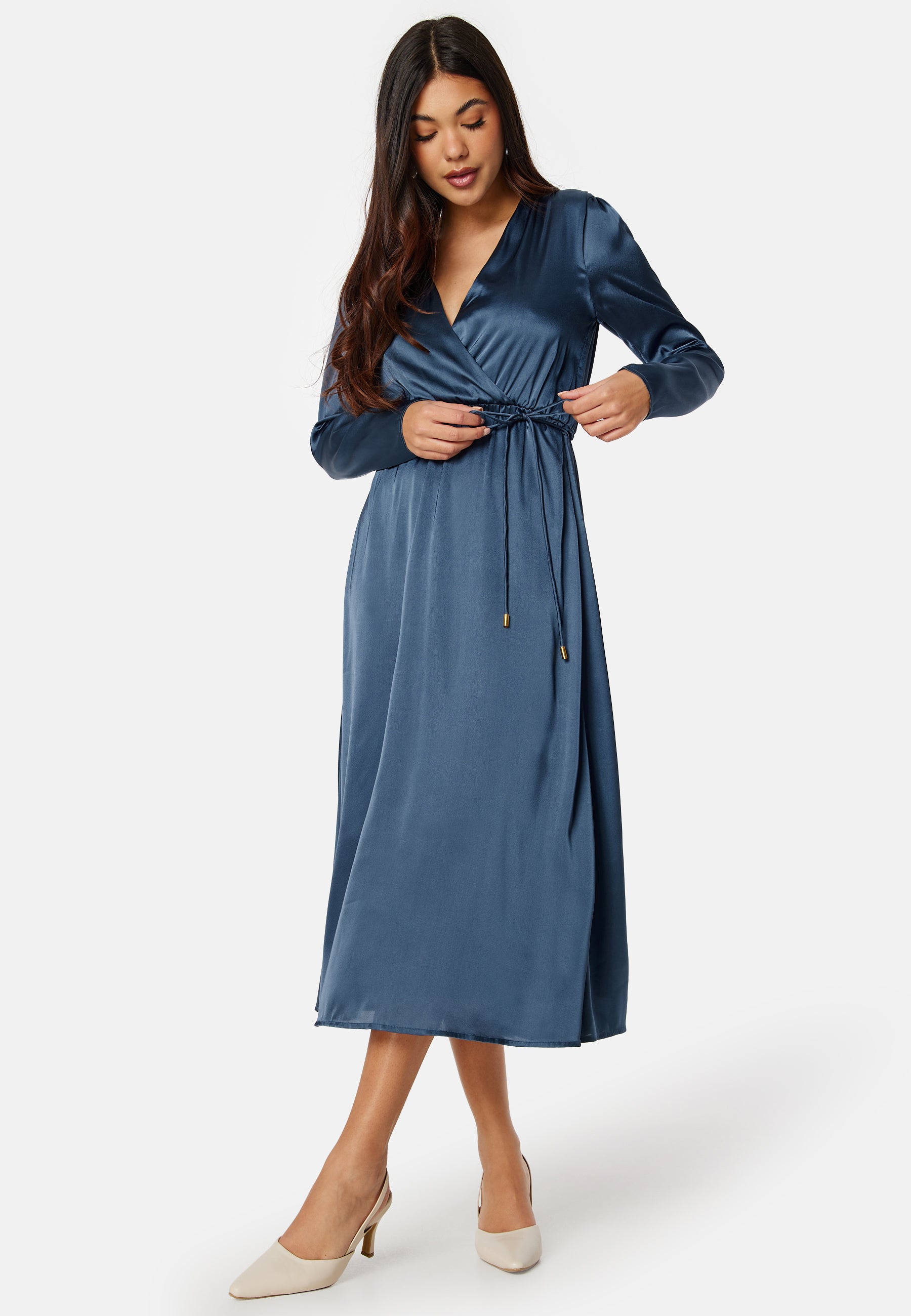 Bubbleroom Occasion Rae Satin Dress