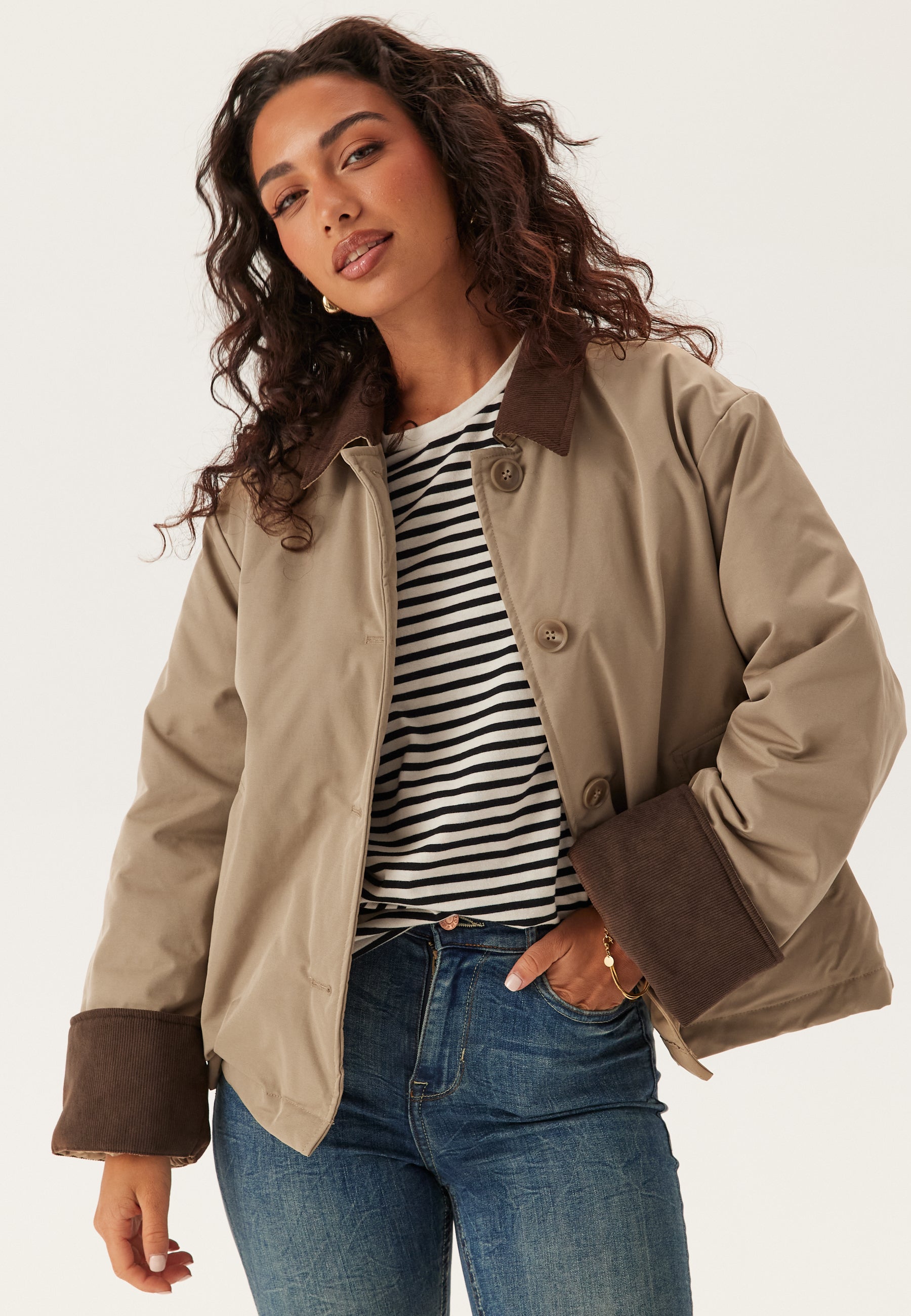 PIECES Pcjorma Short Padded Jacket