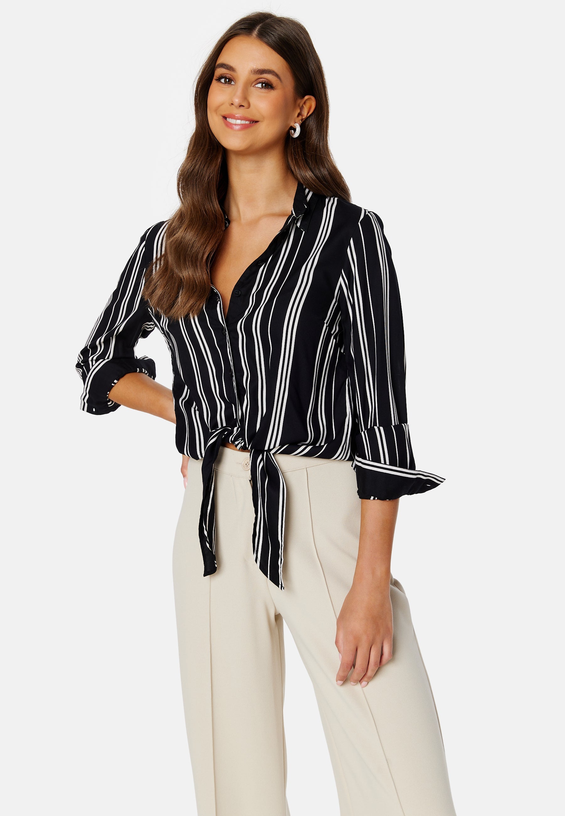 BUBBLEROOM Leona knot shirt