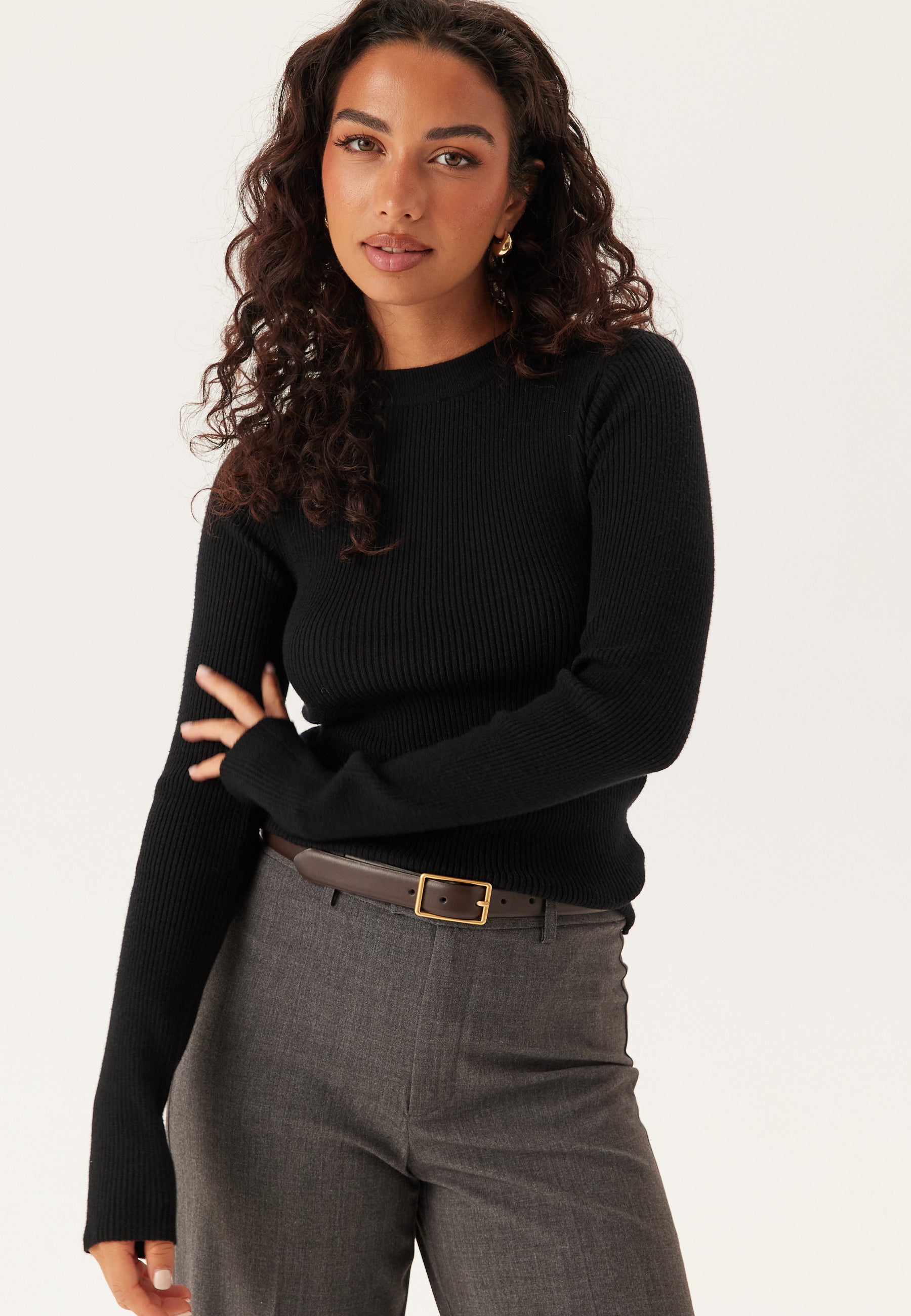 PIECES Pcmira New Ls O-neck Knit