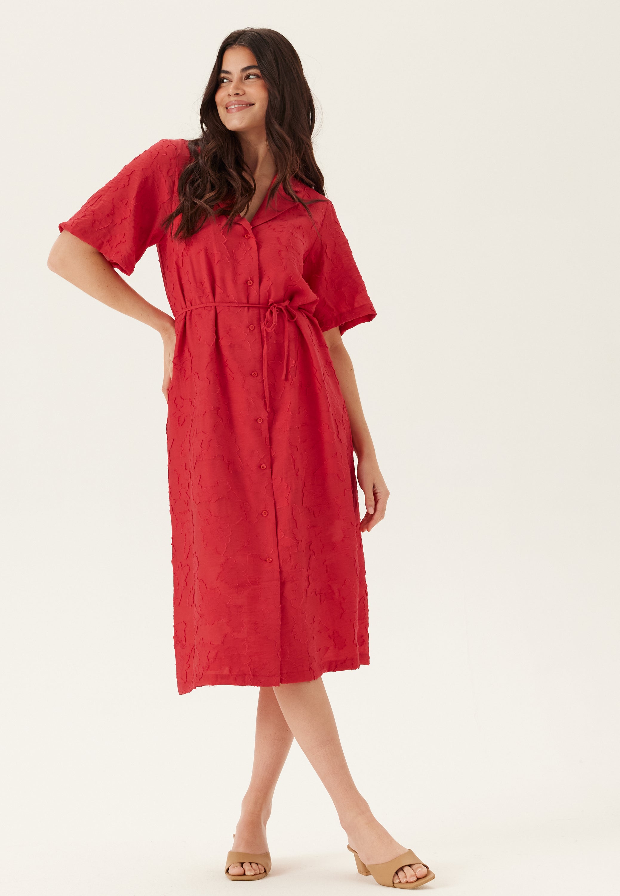 OBJECT Objada Suki 2/4 LO MIDI DRESS