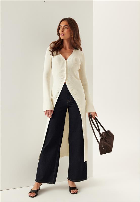 BUBBLEROOM Knitted Cardigan Dress
