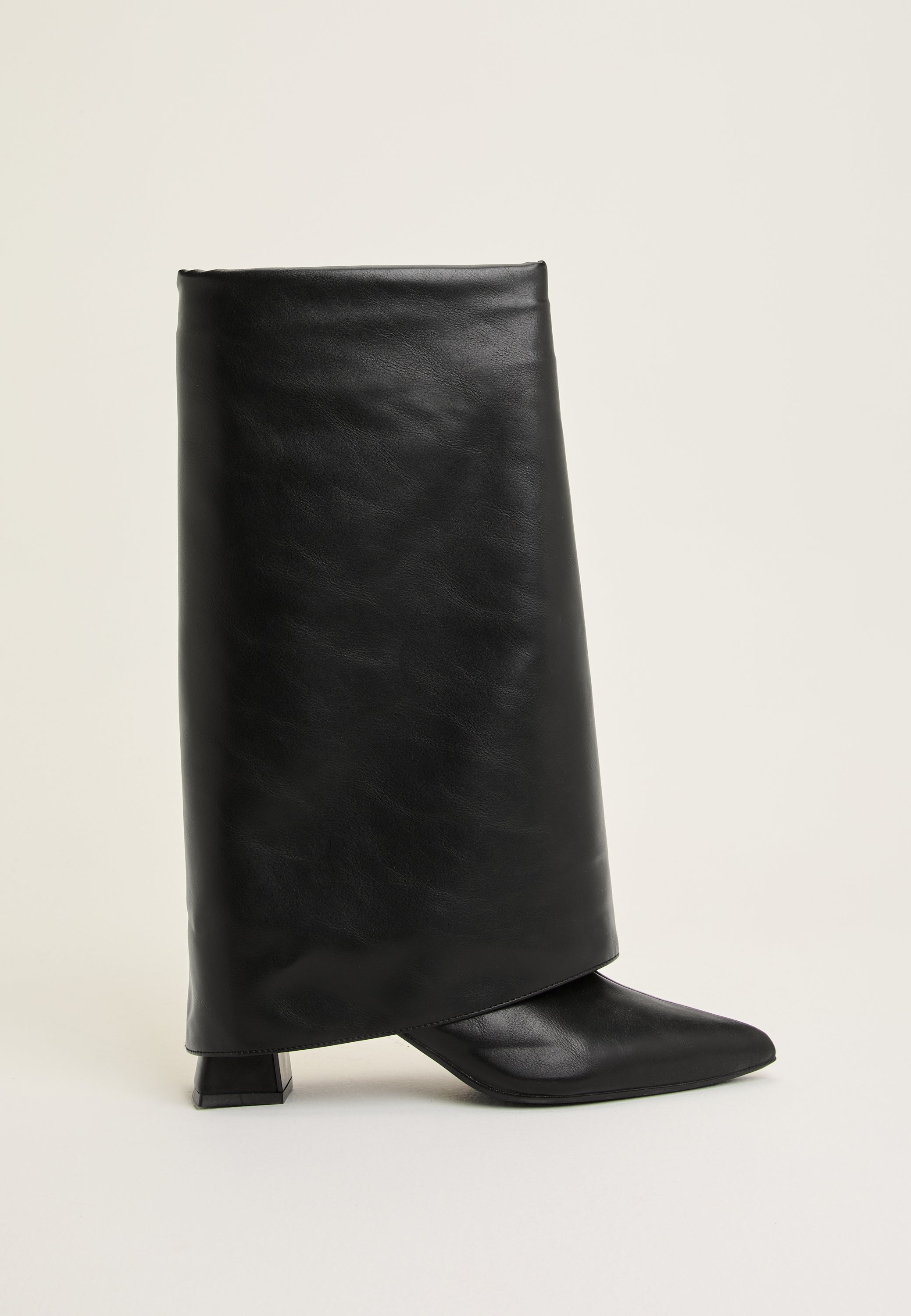 BIANCO Biamaralyn Fold Over Boot Faux Leather