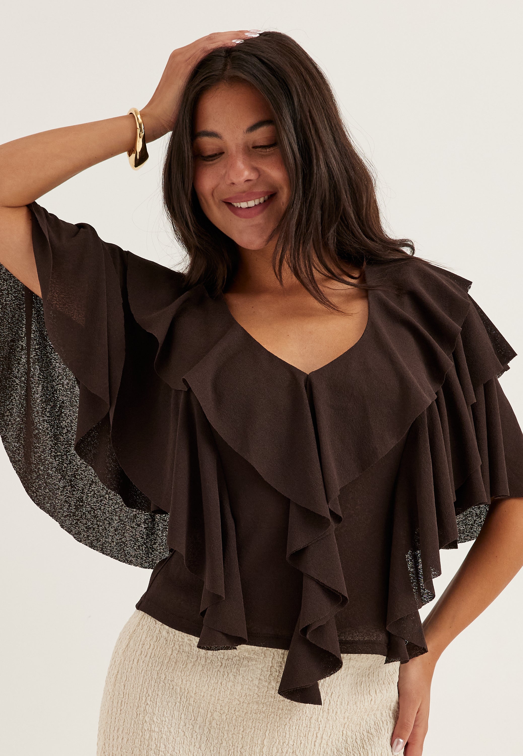 BUBBLEROOM Flounce Top