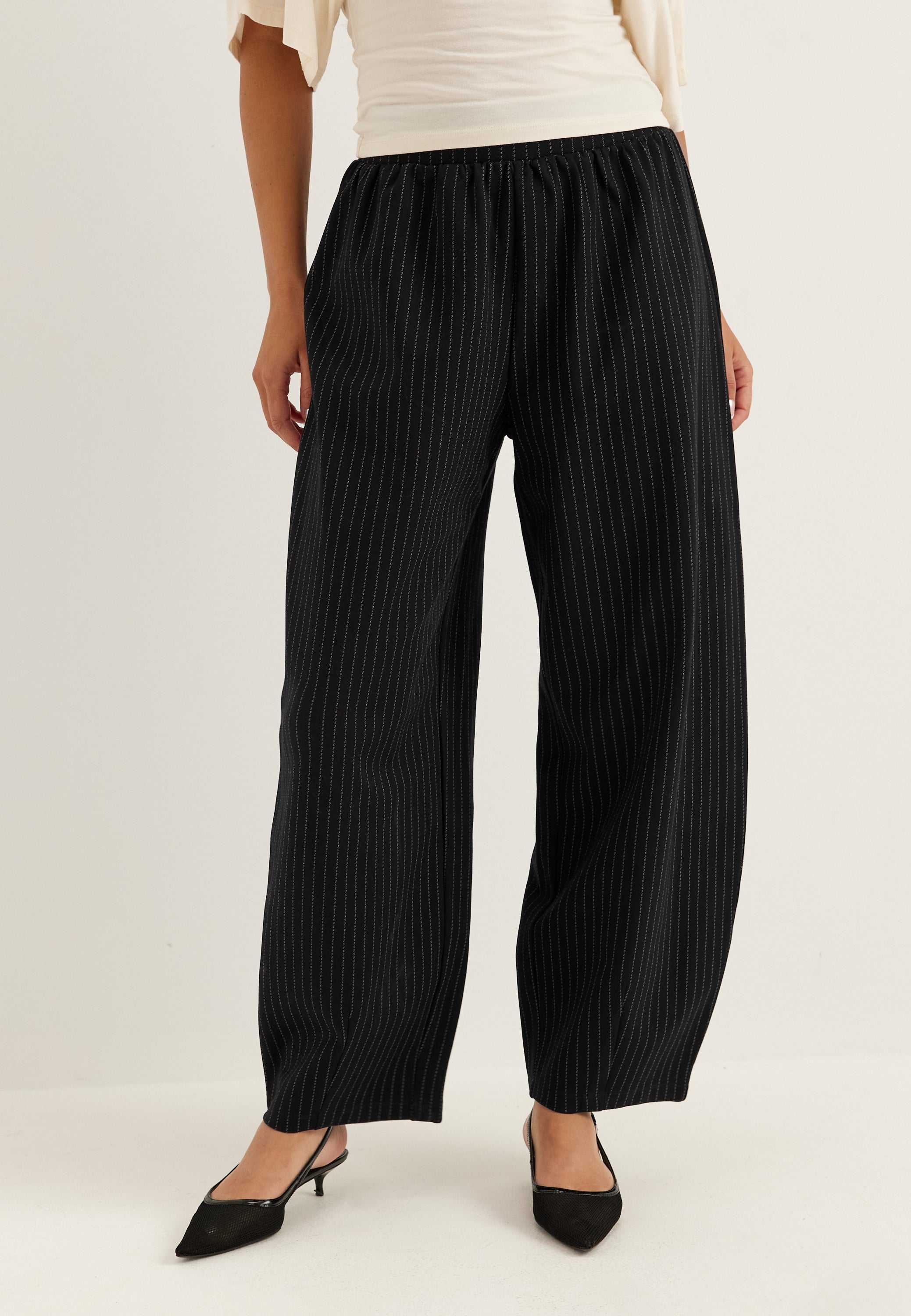 VILA Vimastriba 7/8 HW BARREL PANTS