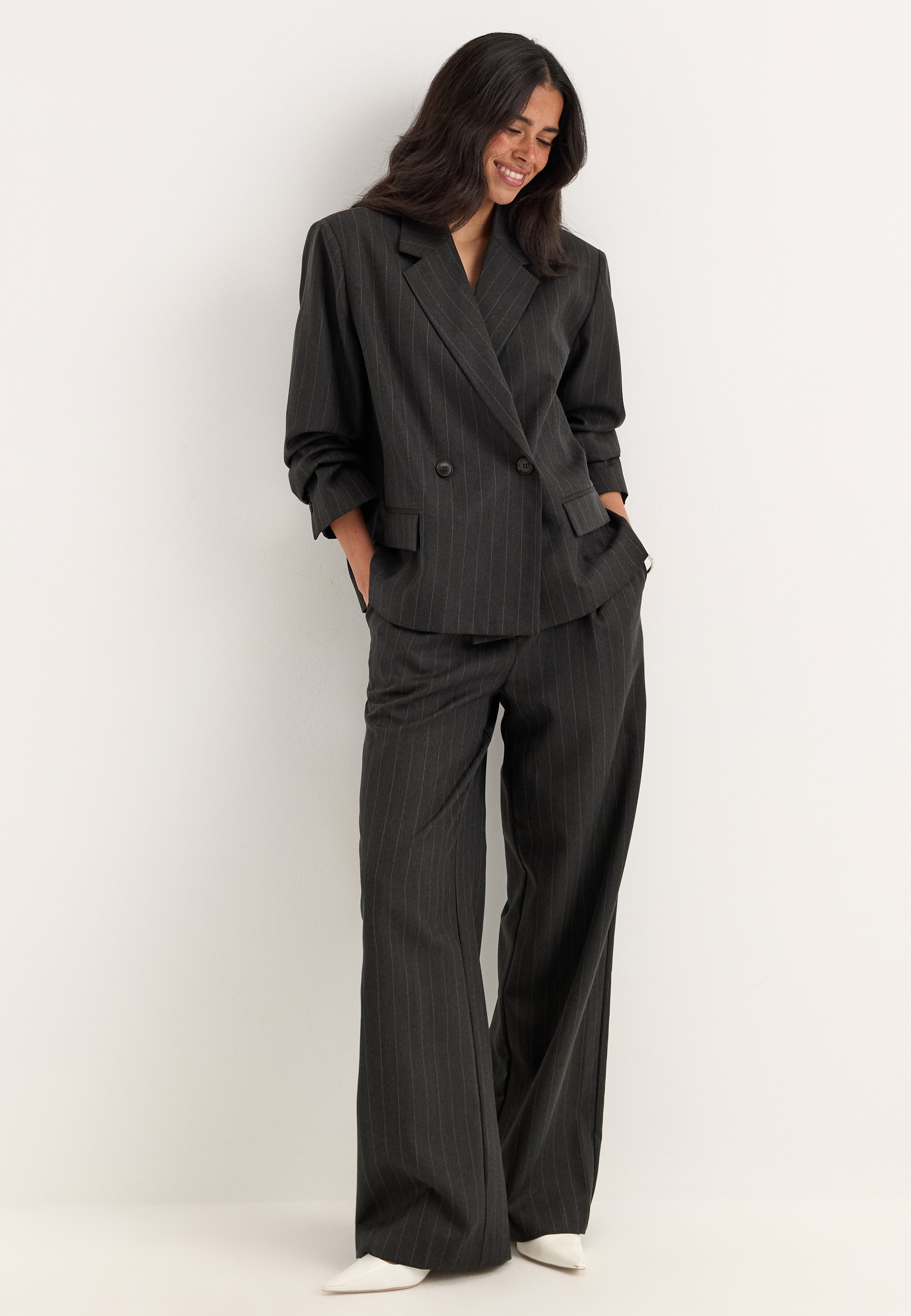 BUBBLEROOM Striped Blazer