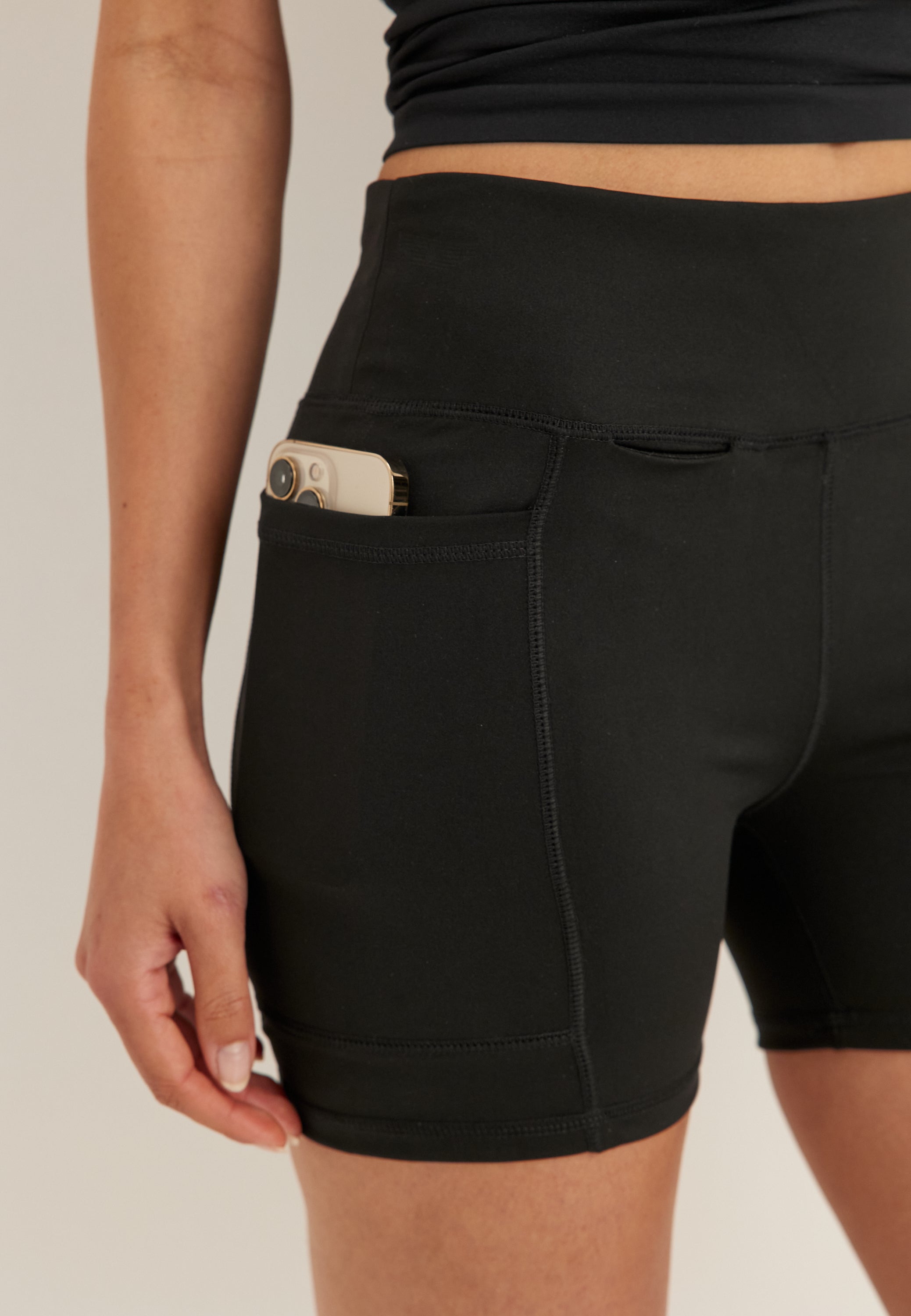 BUBBLEROOM Pocket Biker Shorts