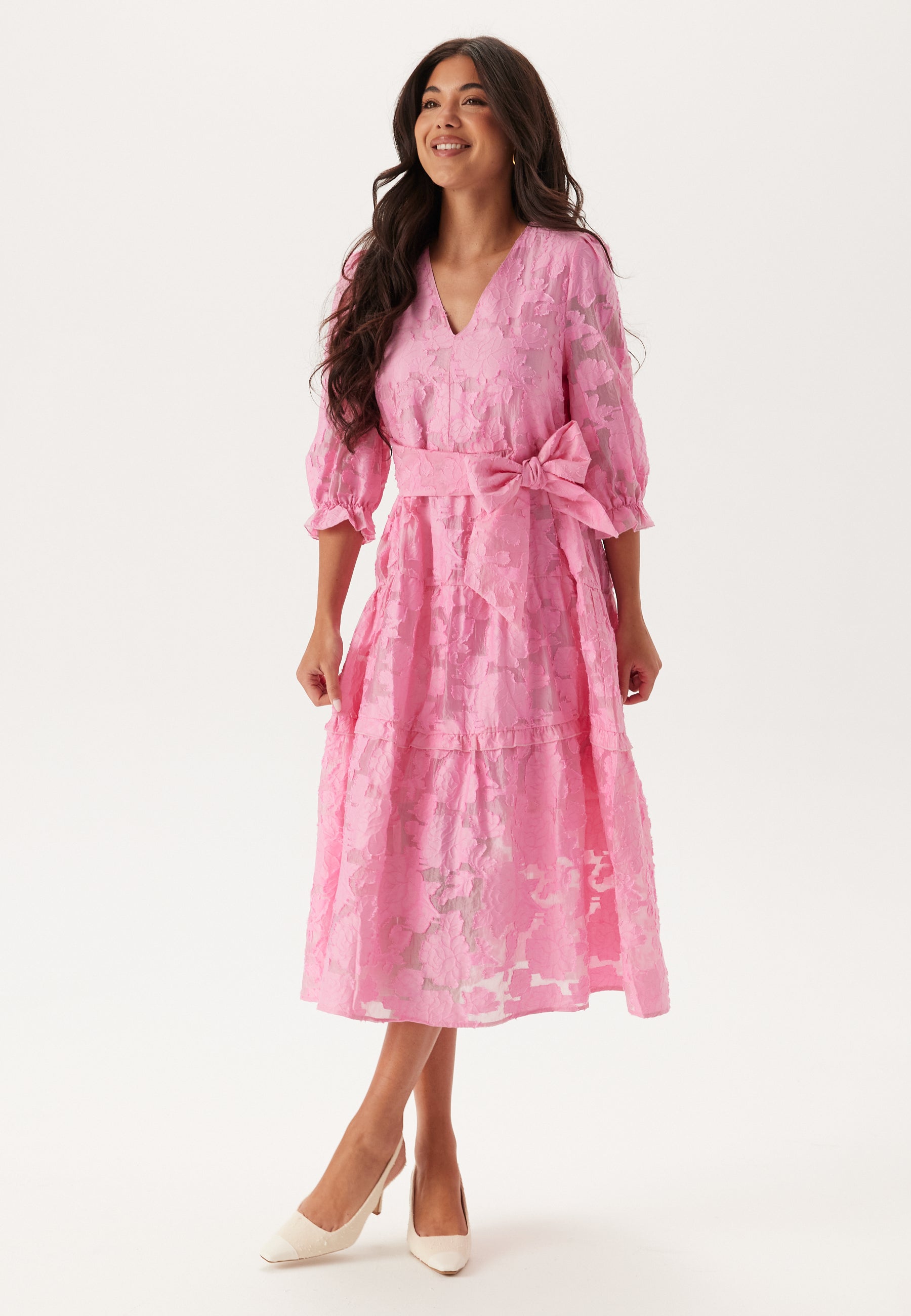 SELECTED Slfsadie 3/4 Midi Dress