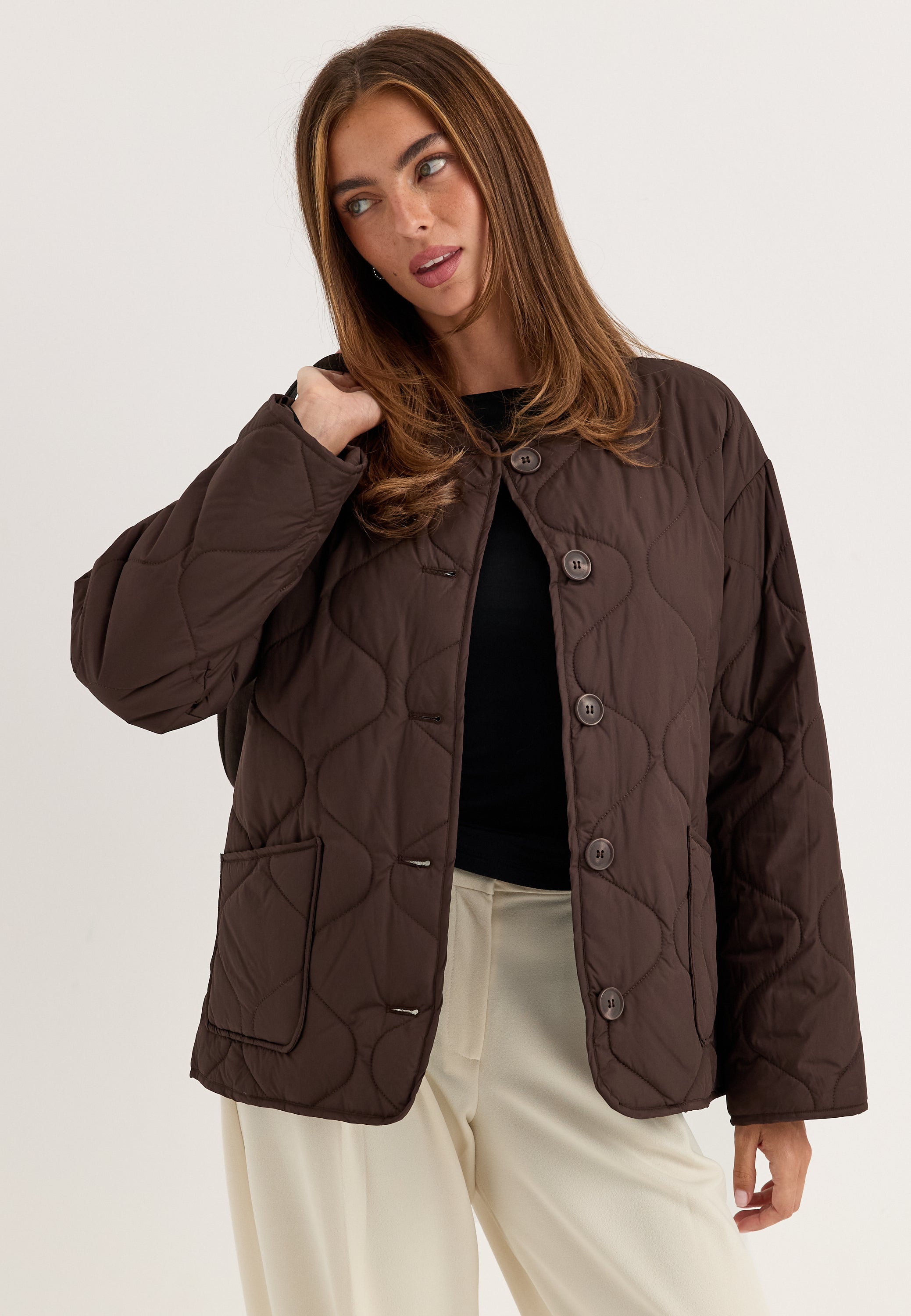 BUBBLEROOM Short Quilted Jacket
