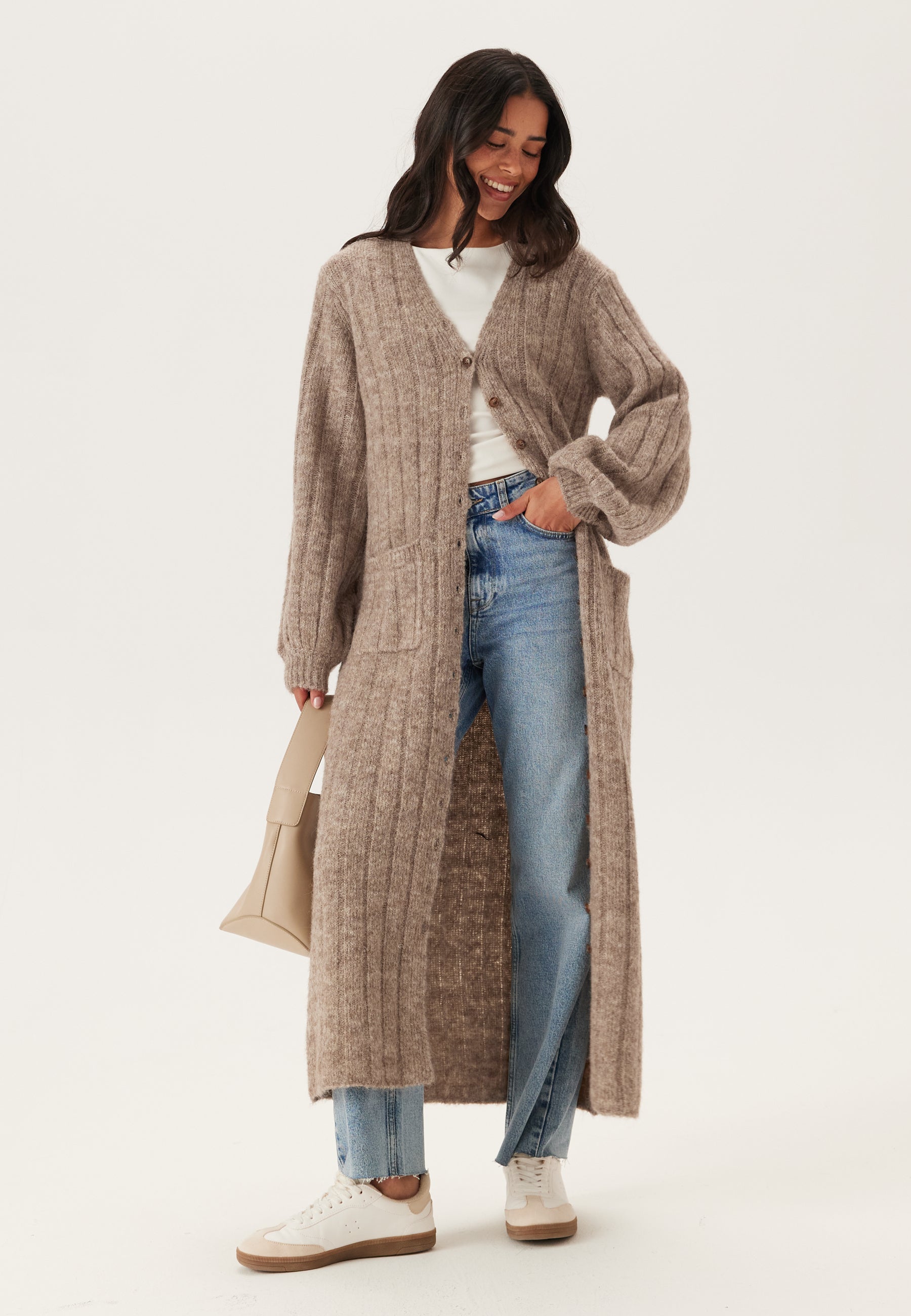 Happy Holly Knitted Cardigan Dress