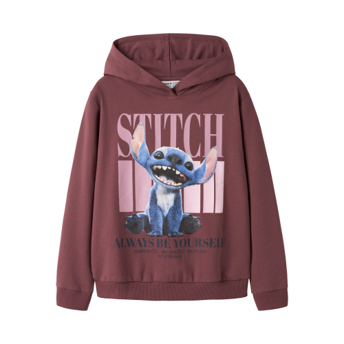 NAME IT Sweatshirt Ada Stitch Wild Ginger
