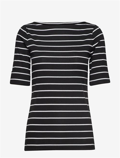 Se Lauren Ralph Lauren | Striped Stretch Cotton Boatneck Tee | XS hos Booztlet