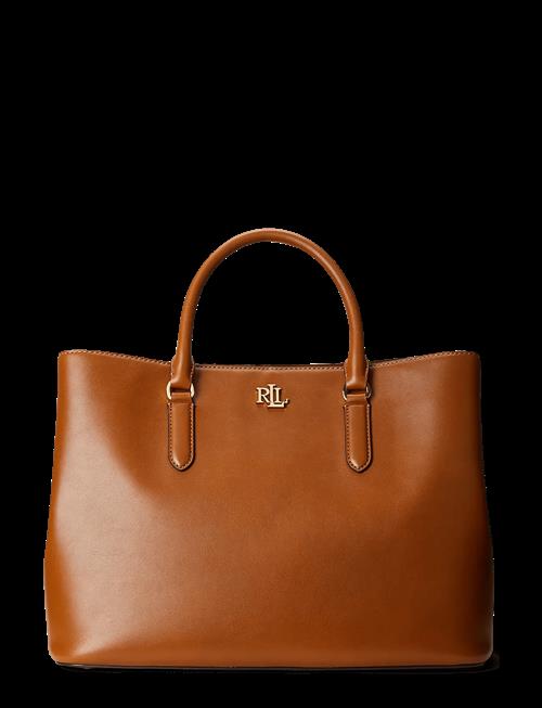 Lauren Ralph Lauren | Leather Large Marcy Satchel | ONE SIZE