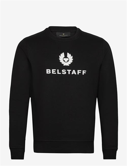 Belstaff | Belstaff Signature Crewneck Sweatshirt Black / Off White | XL