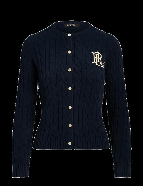 Lauren Ralph Lauren | Cable-Knit Cotton Cardigan | XL