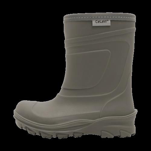 Celavi Thermal Wellies TPR - Embossed Mulled Basil Mulled Basil-31 EU  Grøn  31 EU