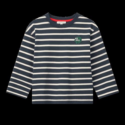 Liewood Liewood Tyler Stripe LS T-shirt Yd Stripe Classic Navy Creme De La Creme Yd Stripe Classic Navy Creme De La Creme 122/128 cm  Creme  122/128 c