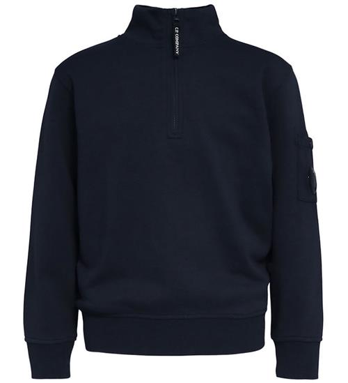 C.P. Company Sweatshirt m. Lynlås - Total Eclipse Blue