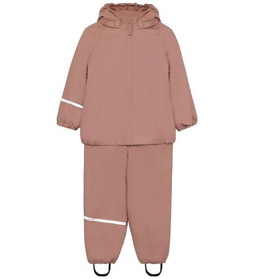 CeLaVi Regntøj m/u Seler - Fleece - PU - Burlwood