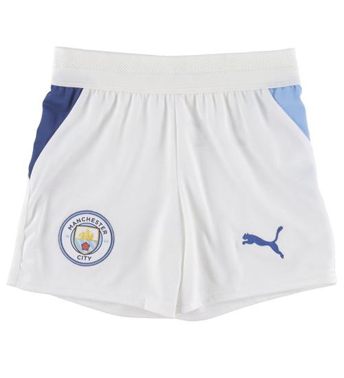 Puma Fodboldshorts - MCFC Jr - White