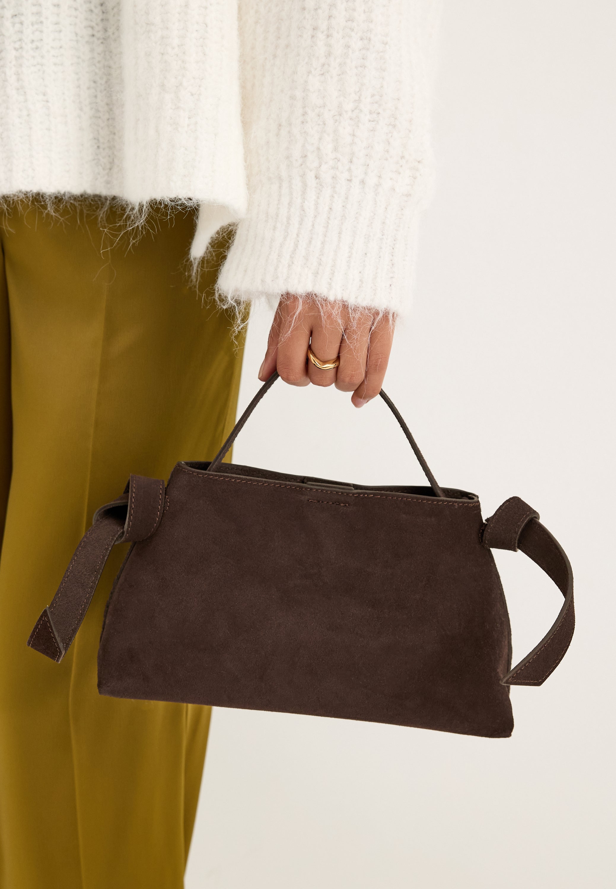 SELECTED Slwstella Mini Suede Bag