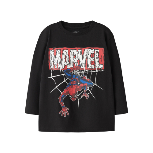 NAME IT Bluse Scary Spider-Man Black