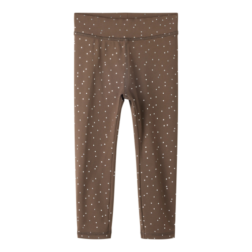 NAME IT T Sports Tights Tulle Chocolate Martini