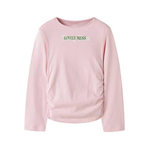 NAME IT Langærmet Bluse Nabella Parfait Pink