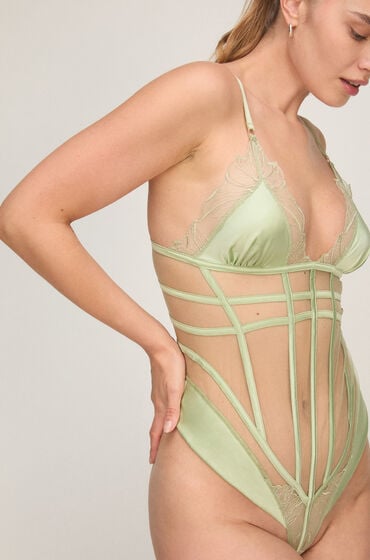 Hunkemöller Body Ellen Grøn