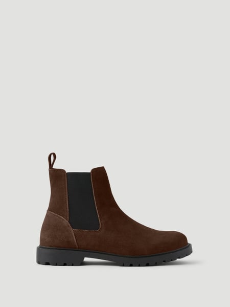 Björn Borg Men's Chelsea Suede Boots Brun, 41