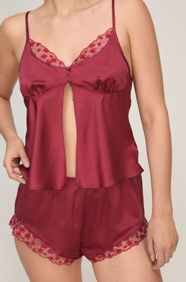Hunkemöller Pyjamasshotts Chloe Rød