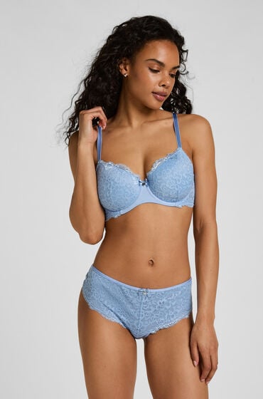 Hunkemöller Brasiliansk trusse Marine Blå